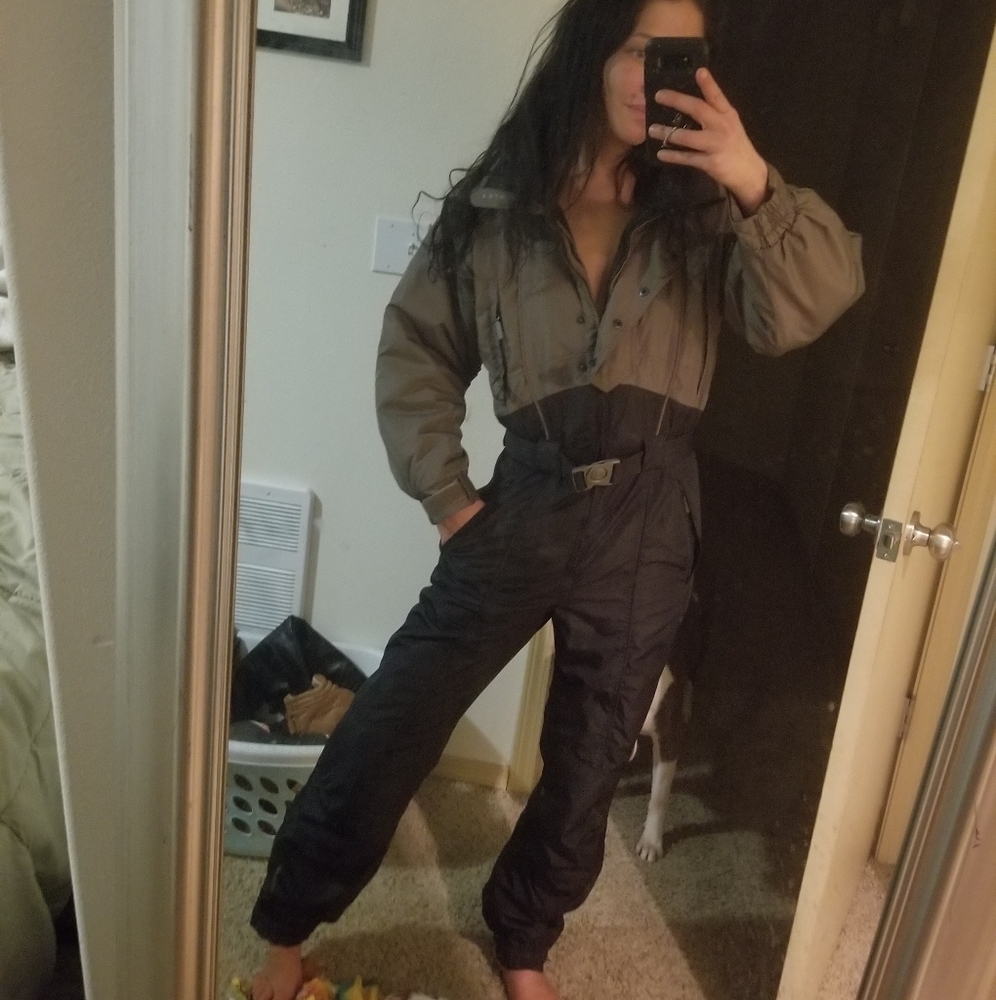 1986 Columbia one piece snowsuit.